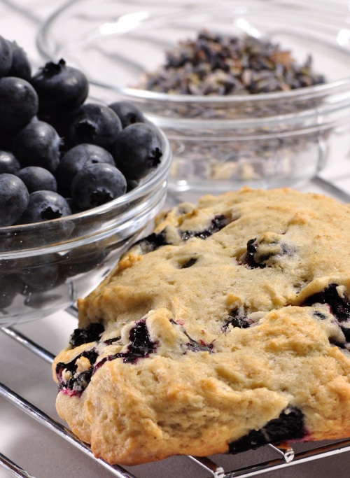 "The addition of blueberry & and lavender makes this scone really special...perfect to share with a friend over a cup of tea!" ~ Tami